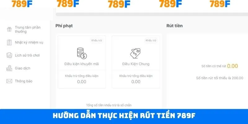 4 bước rút tiền 789F đảm bảo thành công nhanh chóng