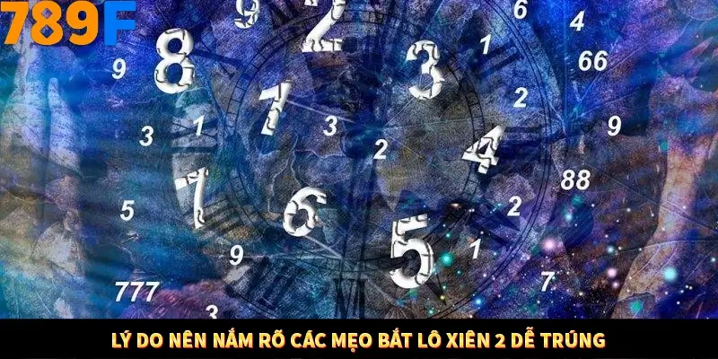 Lý do nên nắm rõ các mẹo bắt lô xiên 2 dễ trúng