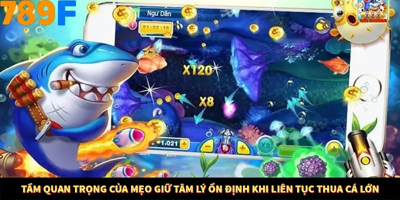 Tầm quan trọng của mẹo giữ tâm lý ổn định khi liên tục thua cá lớn