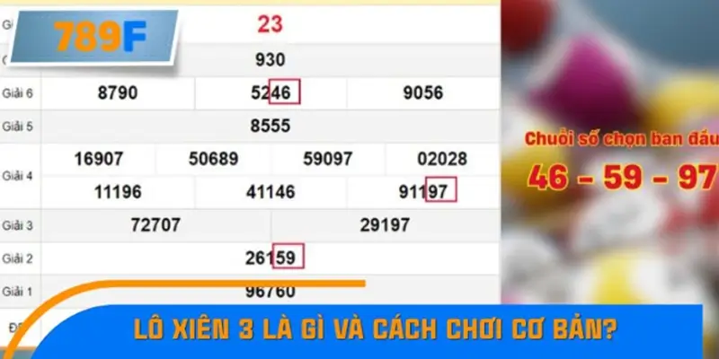 Lô xiên 3 là gì và cách chơi cơ bản?